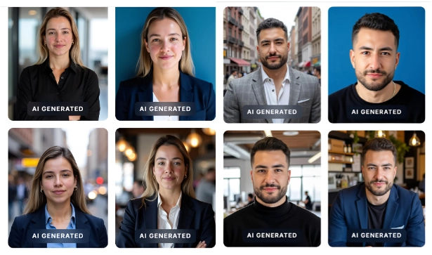 Background options by Instaheadshots
