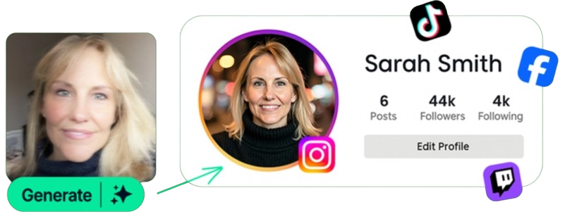 Personal branding kit with InstaHeadshots