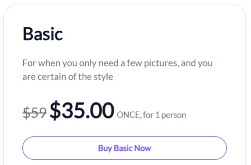 Betterpic Basic Plan Price