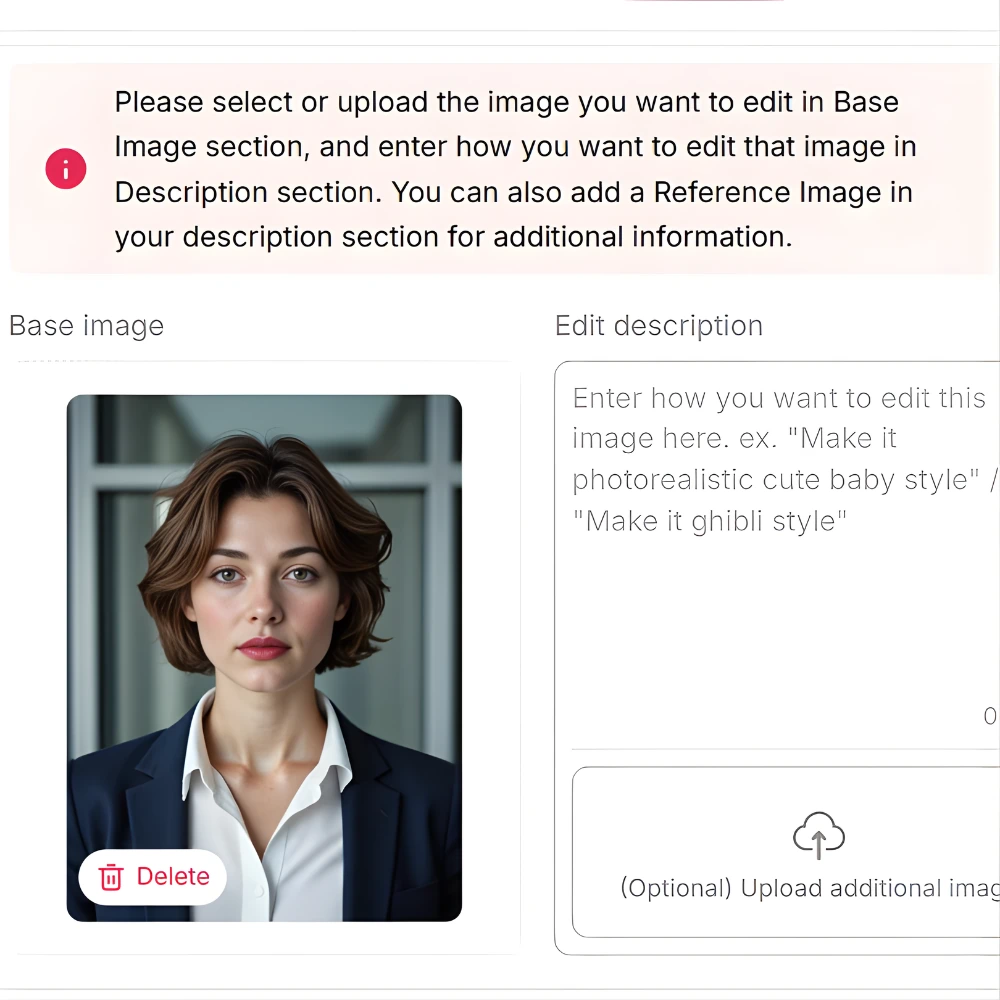 APOB AI Chat to Edit Image Feature