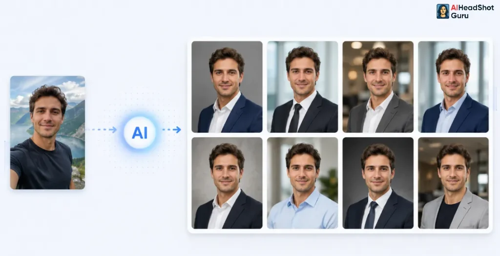 AI Generated Professional Headshots