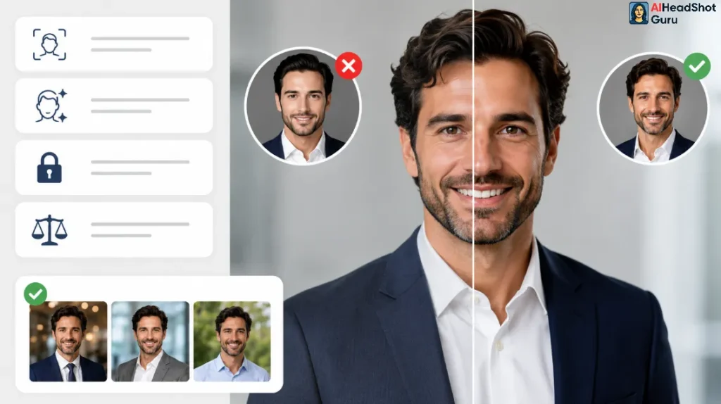 AI Headshot Quality Comparison