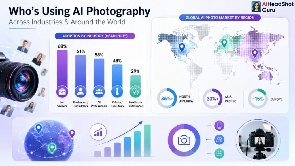 AI Photography Users Across Industries