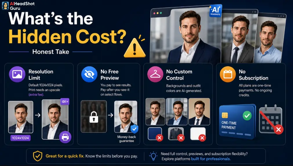 What’s the Hidden Catch of InstaHeadShots