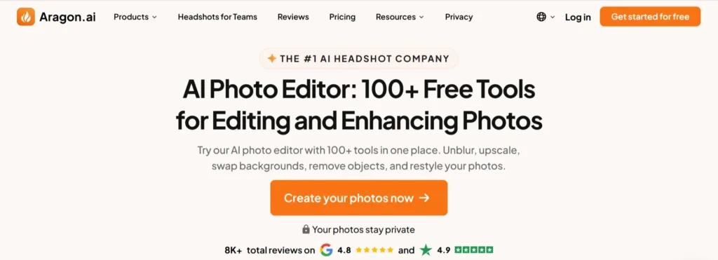 Aragon AI Photo Editor