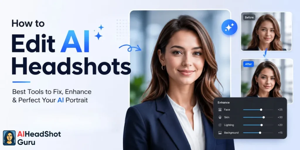 How to Edit AI Headshots