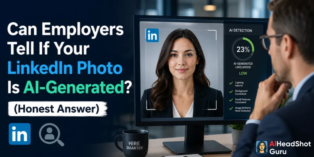 AI Headshots on LinkedIn: Can Your Employer Tell It’s AI?