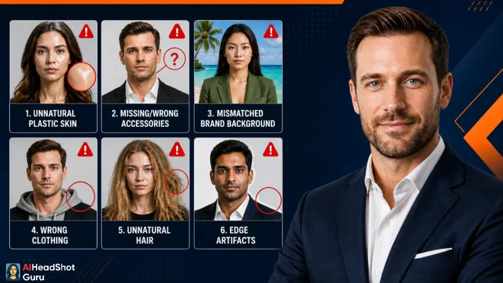 Six Common AI Headshot Mistakes
